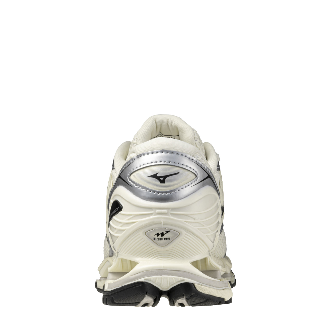 Mizuno Men's Wave Prophecy LS Pristine / Black / Silver