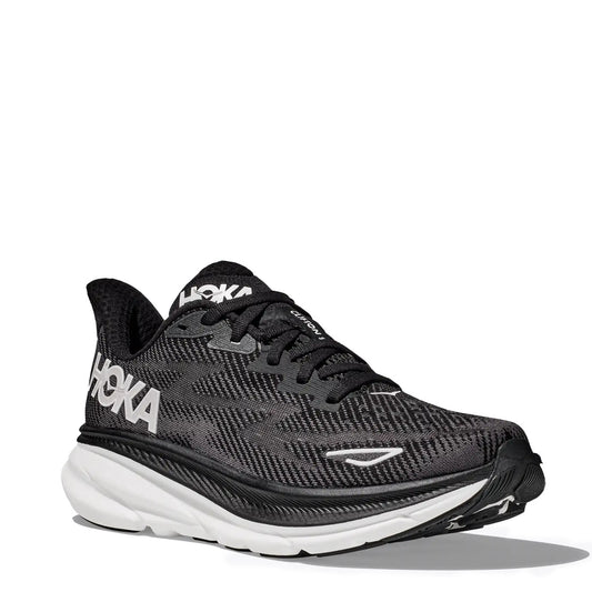 Hoka Men's Clifton 9 Trainer Black / White