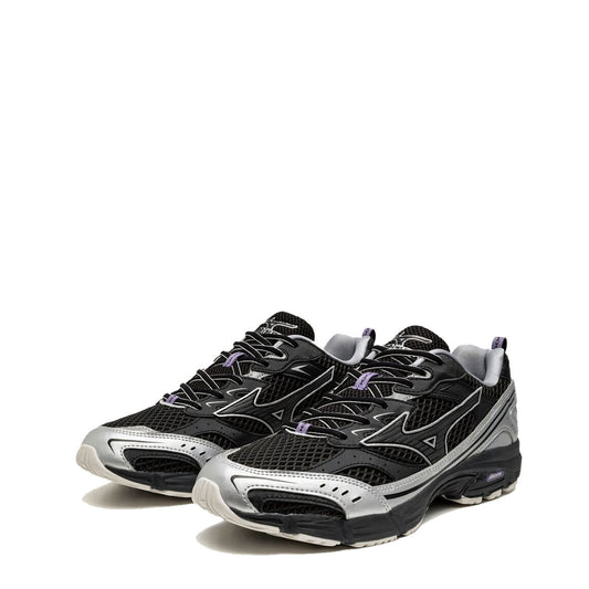 Mizuno Women's MXR Millenium Trainer Black / Black Sand / Purple Haze