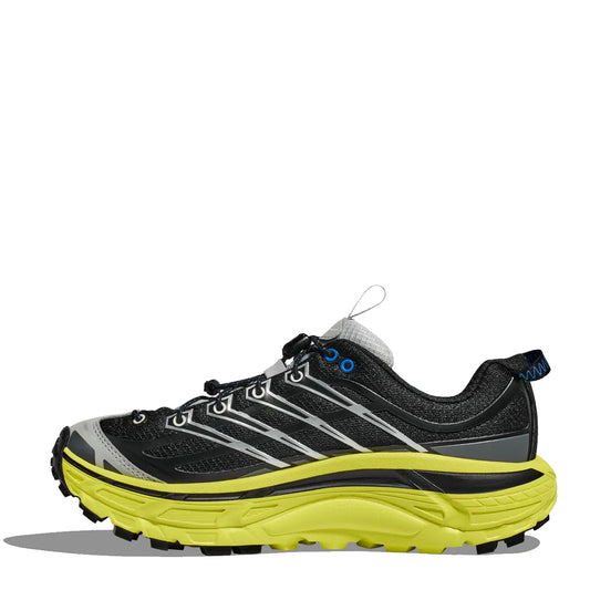 Hoka Men's Mafate Three2 Trainers Black / Hoka Citrus