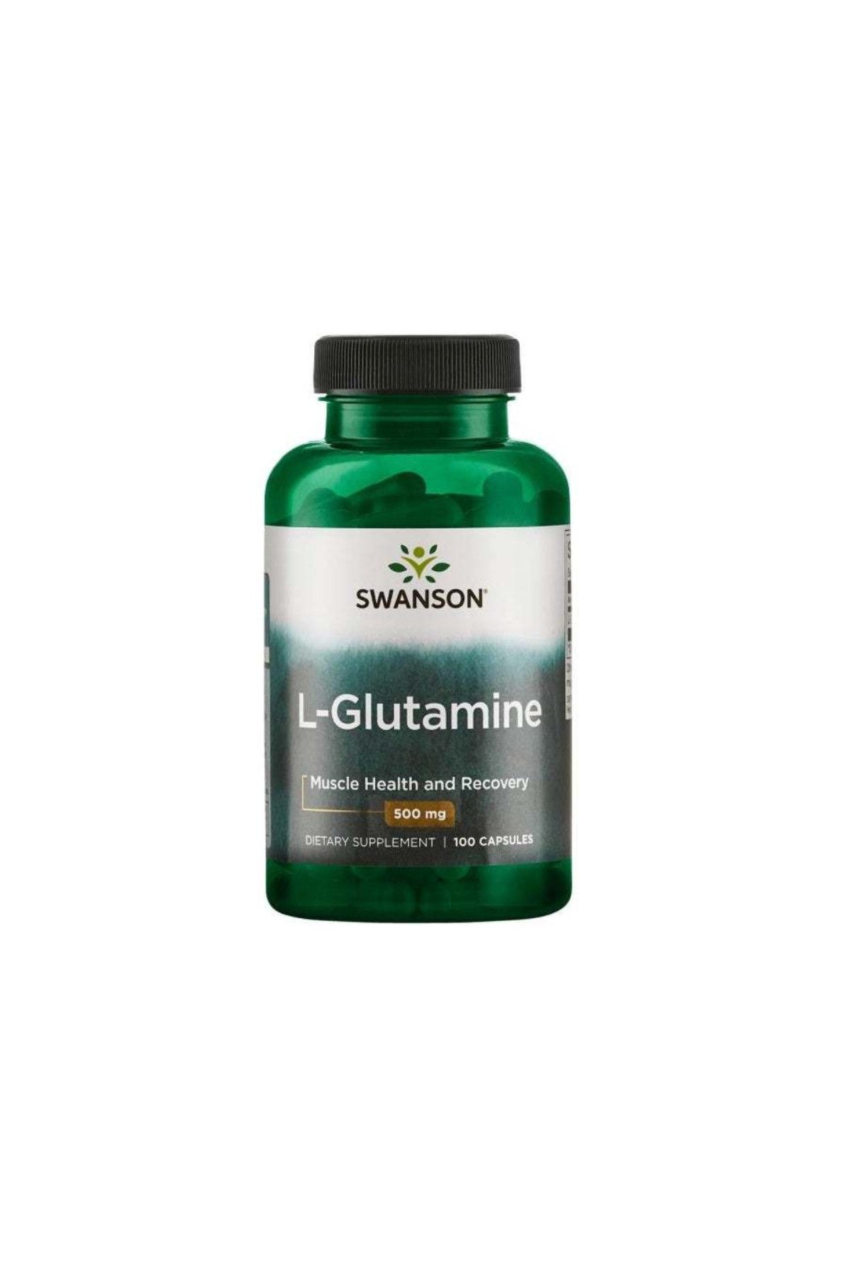 L-Glutamine, 500mg - 100 caps