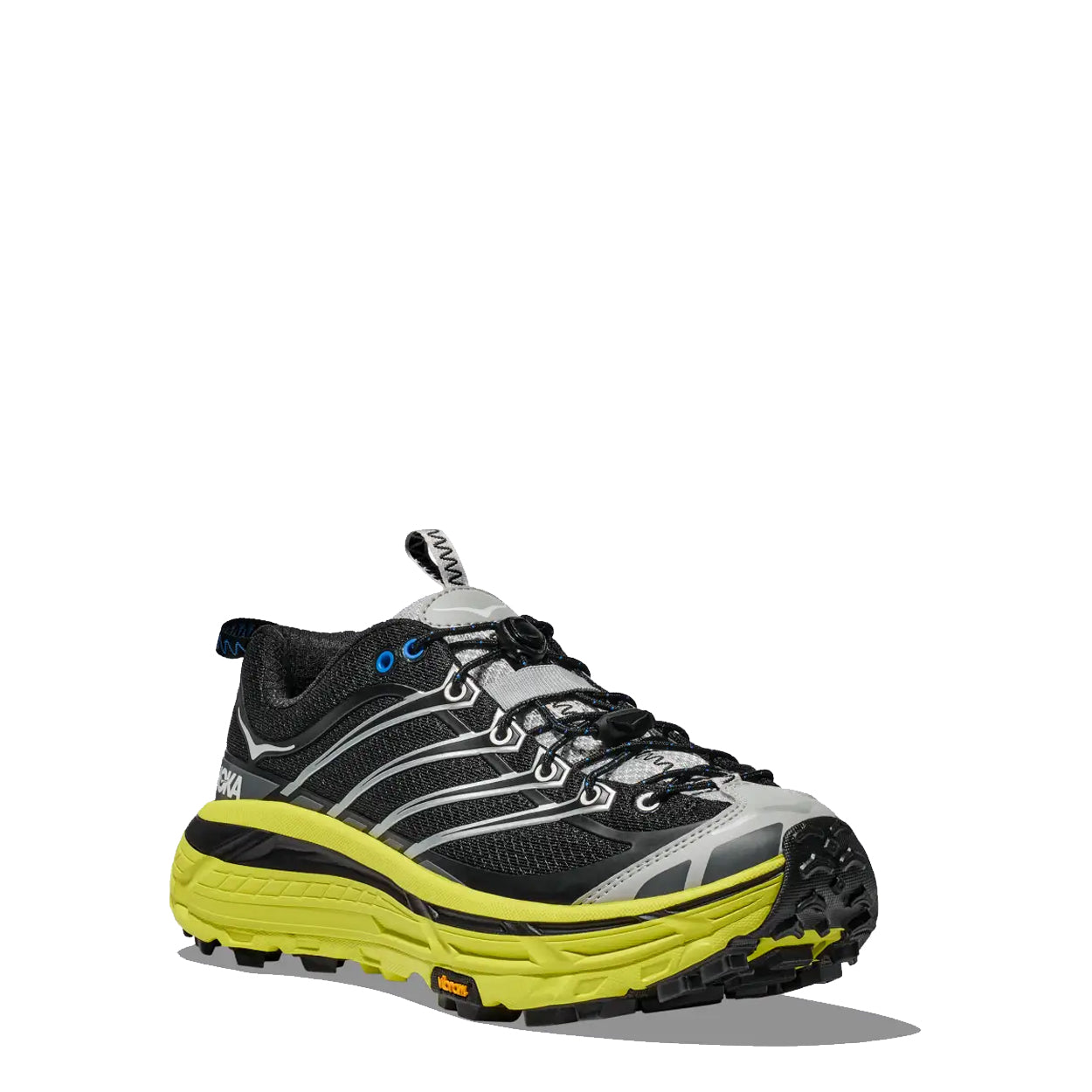 Hoka Men's Mafate Three2 Trainers Black / Hoka Citrus