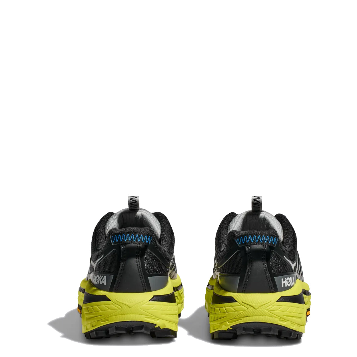 Hoka Men's Mafate Three2 Trainers Black / Hoka Citrus