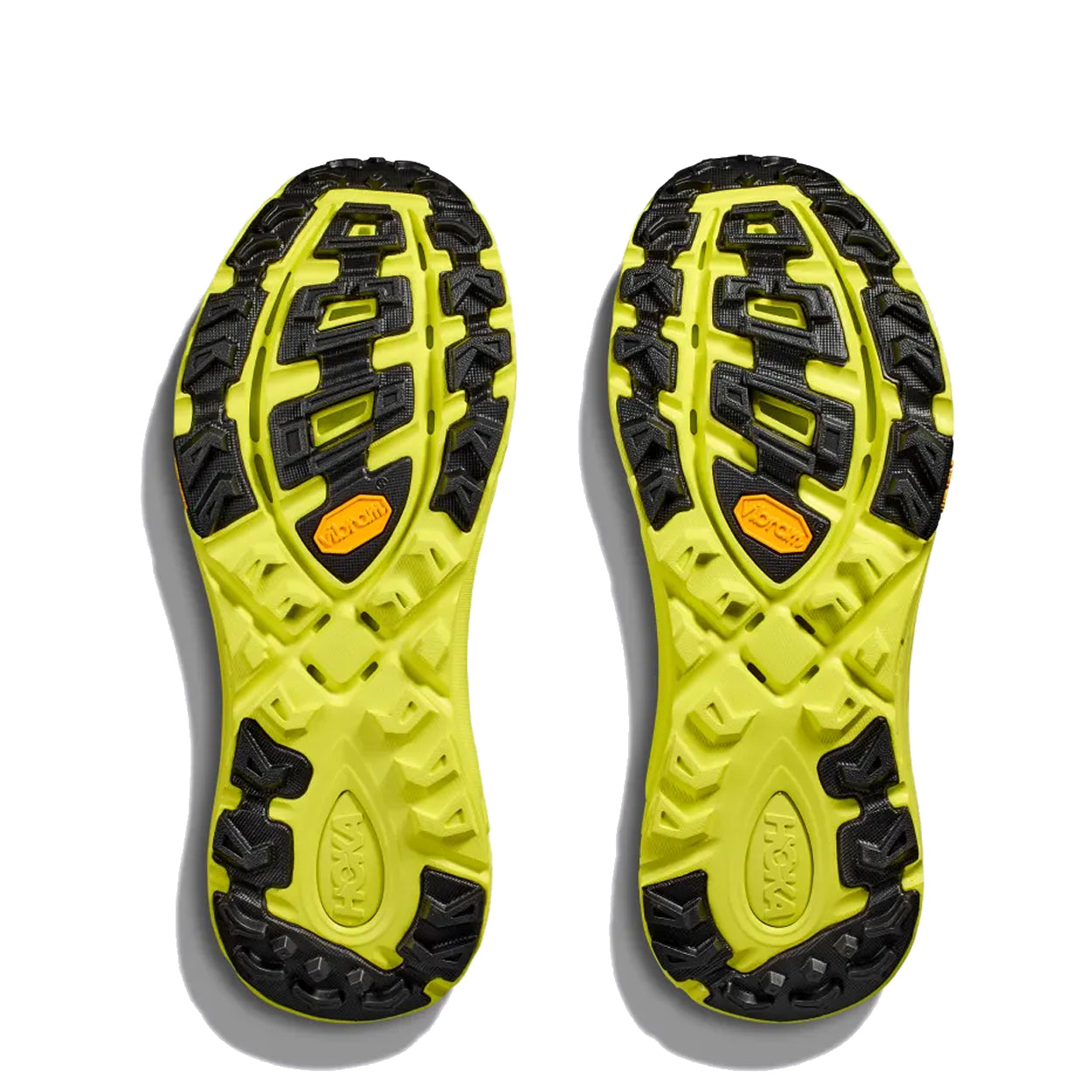 Hoka Men's Mafate Three2 Trainers Black / Hoka Citrus