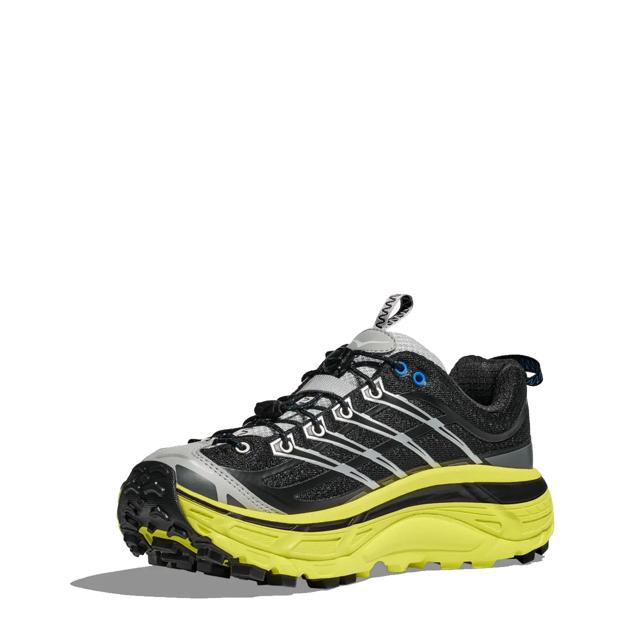 Hoka Men's Mafate Three2 Trainers Black / Hoka Citrus