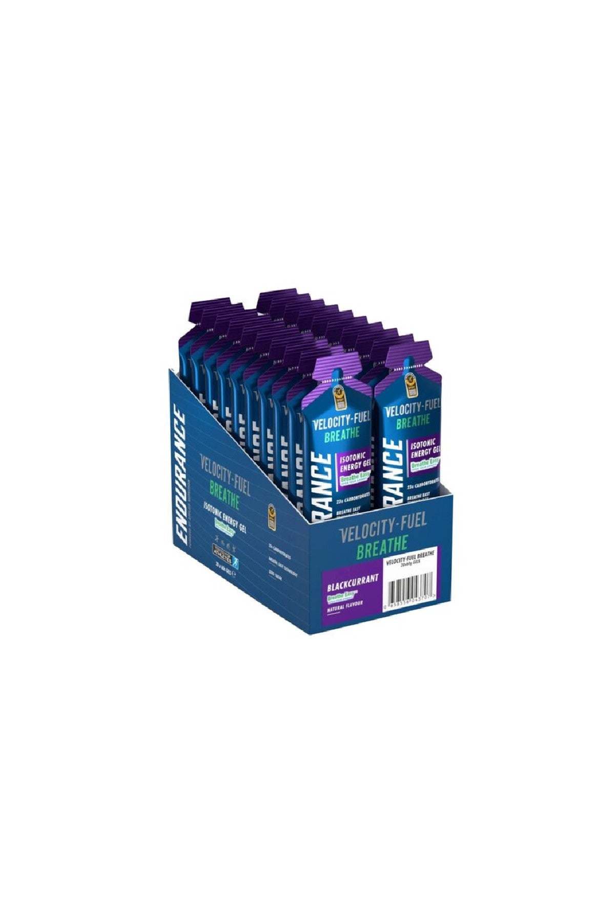 Endurance Energy Isotonic Energy Gel, Blackcurrant - 20 x 60g