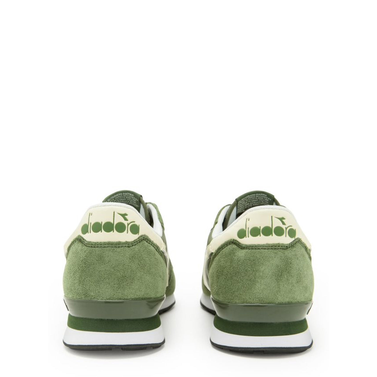 Diadora Men's Camaro Trainers Olivine / Whisper White