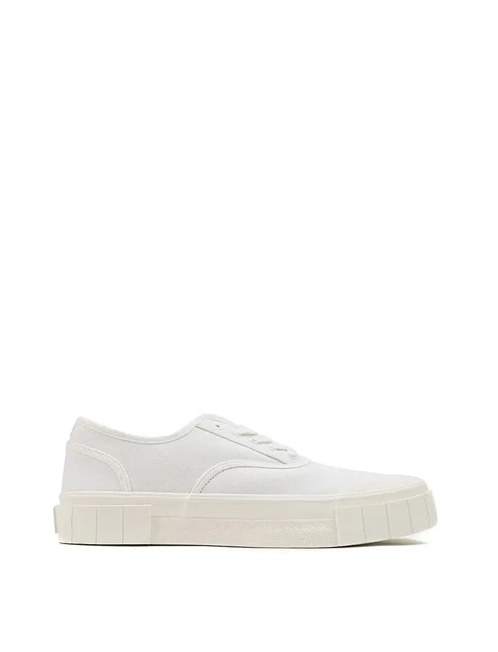 Good News Womens Bagger 2 Low Trainer Off White
