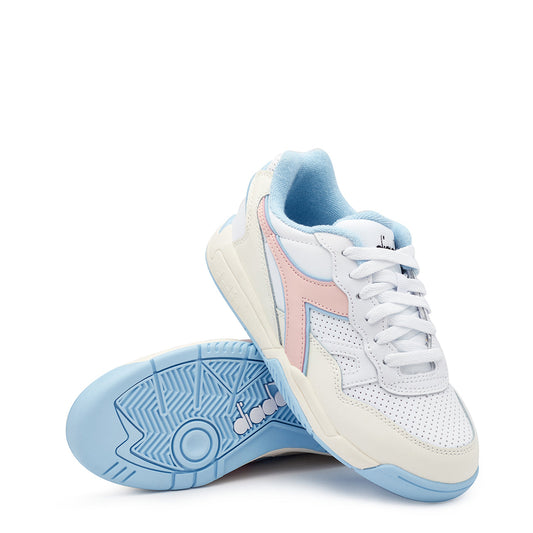 Diadora Women's Winner Trainer White / Peach Whip
