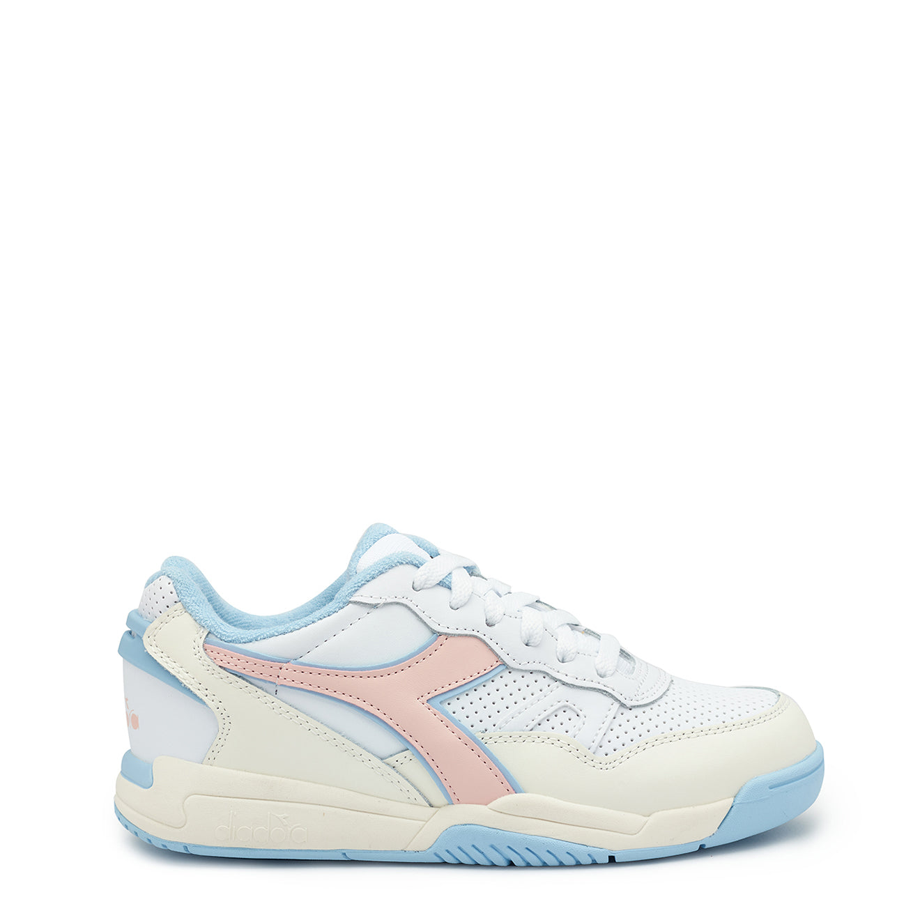 Diadora Women's Winner Trainer White / Peach Whip