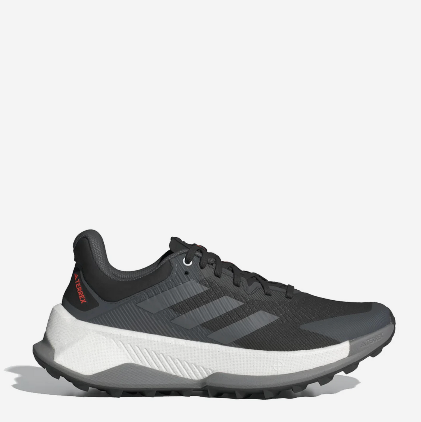 Adidas Terrex Men's Soulstride Ultra Trail Running Shoes Core Black / Grey Four / Impact Orange