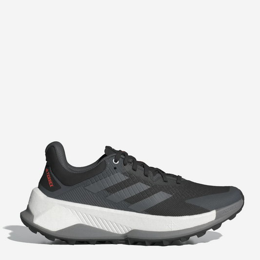 Adidas Terrex Men's Soulstride Ultra Trail Running Shoes Core Black / Grey Four / Impact Orange