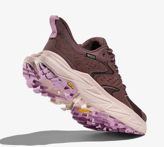 Hoka Women's Anacapa 2 Low GTX Trainer Smoky Quartz / Cosmic Pearl