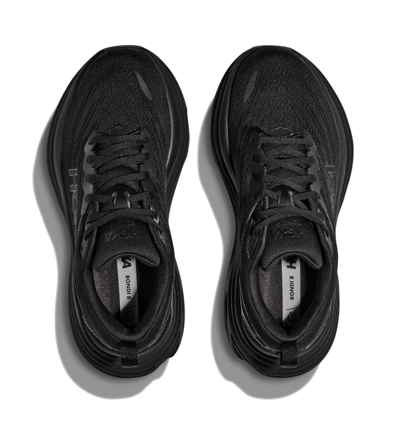 Hoka Men's Bondi 8 Trainer Black / Black