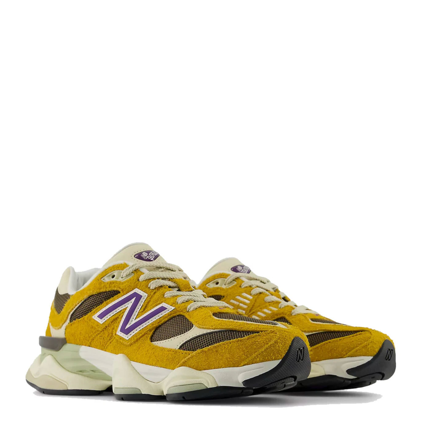 New Balance Men's 9060 Trainer Butterscotch / Dark Mushroom