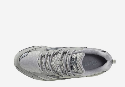 Mizuno Women's MXR Trainer Silver Cloud / Metallic Gray / Vintage Khaki