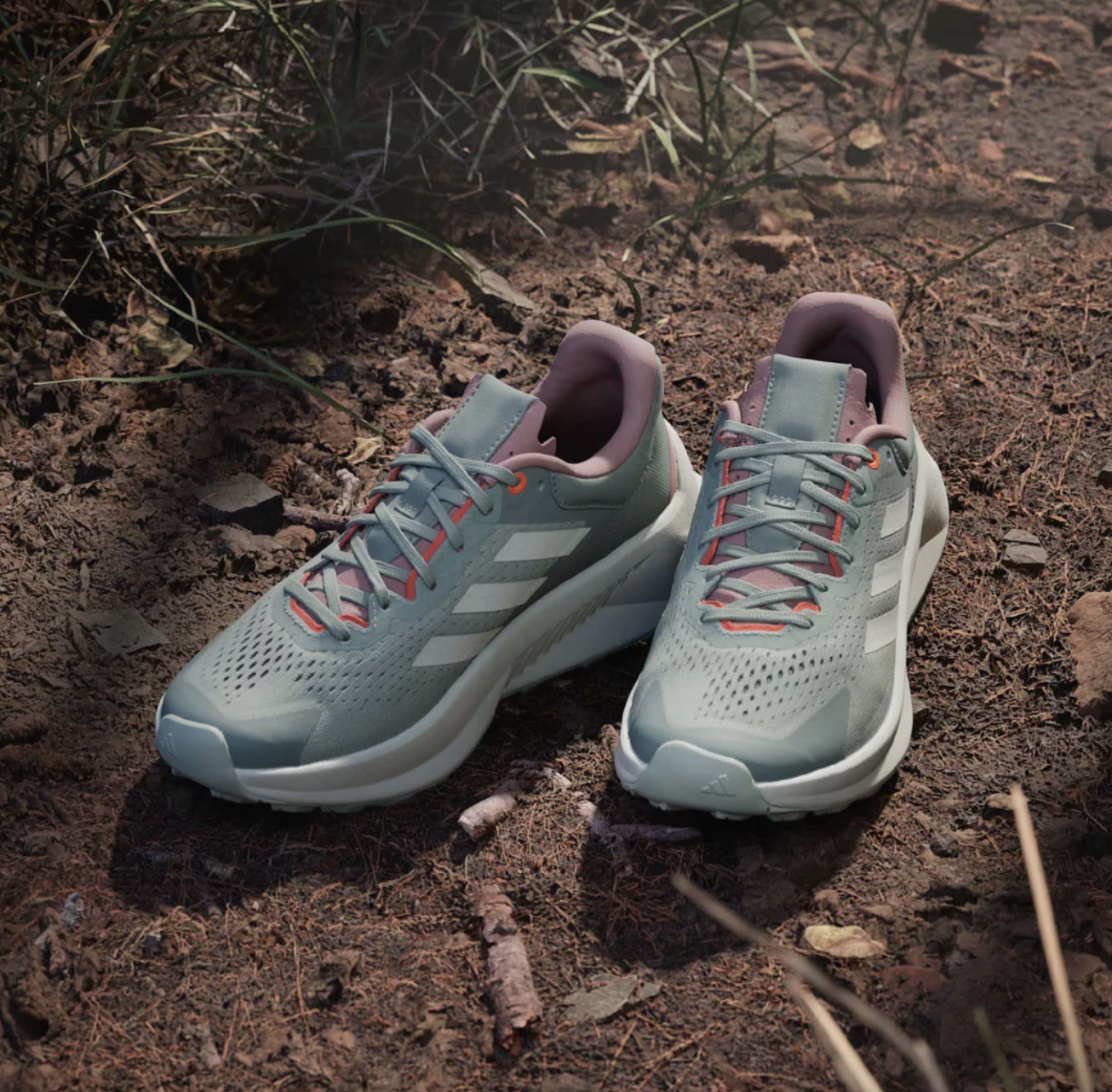 Adidas Terrex Women's Soulstride Flow Trail Running Shoe Linen Green / Off White / Silver Green