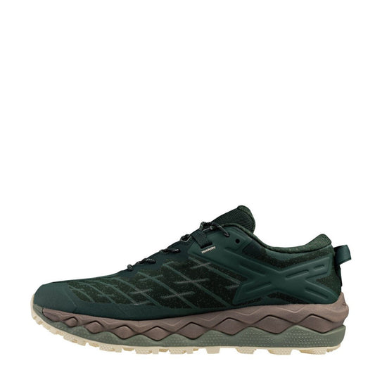 Mizuno Men's Wave Mujin LS GTX Pine Grove / Ultimate Gray / Bistro Green