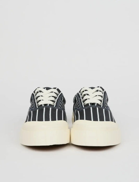 Good News Womens Opal Stripe Trainer Navy