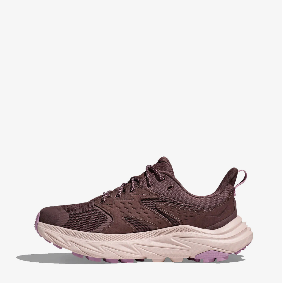 Hoka Women's Anacapa 2 Low GTX Trainer Smoky Quartz / Cosmic Pearl