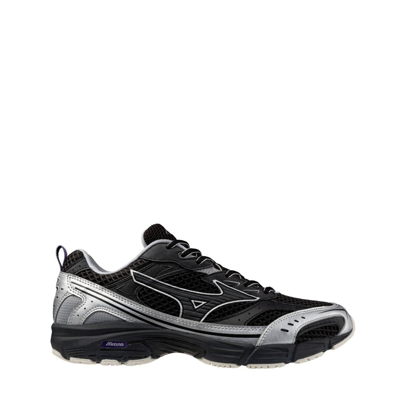 Mizuno Women's MXR Millenium Trainer Black / Black Sand / Purple Haze